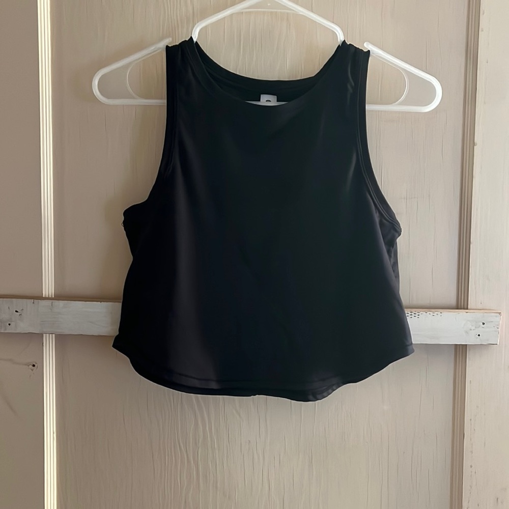 90 DEGREE cropped workout tank